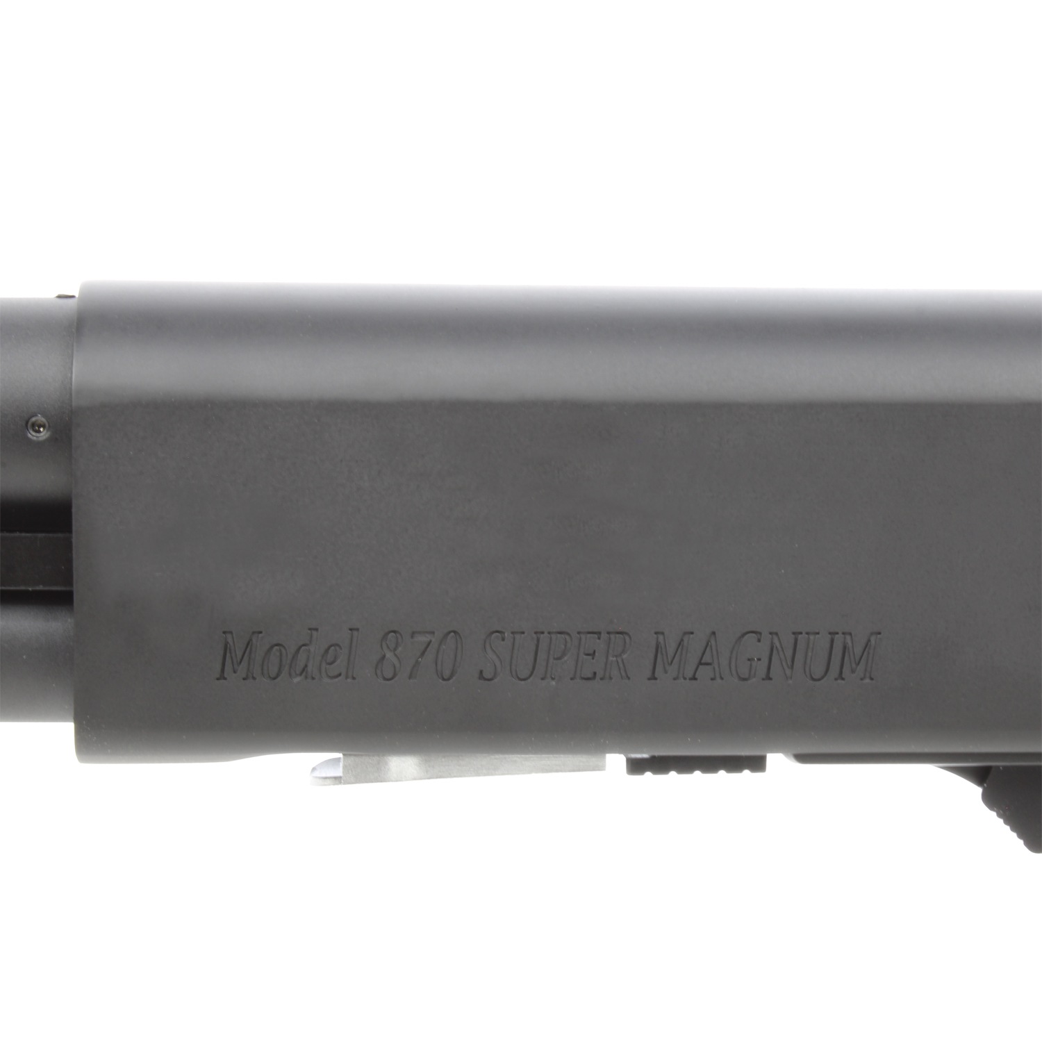 S＆T M870 ロング BK/BK エアーショットガン SUPER MAGNUM刻印