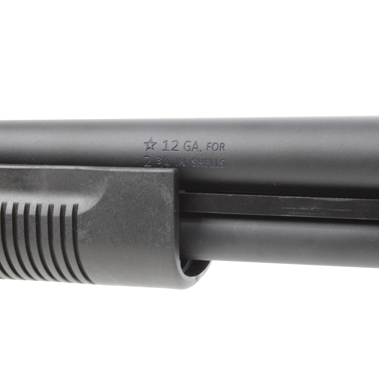 S＆T M870 ロング BK/BK エアーショットガン SUPER MAGNUM刻印