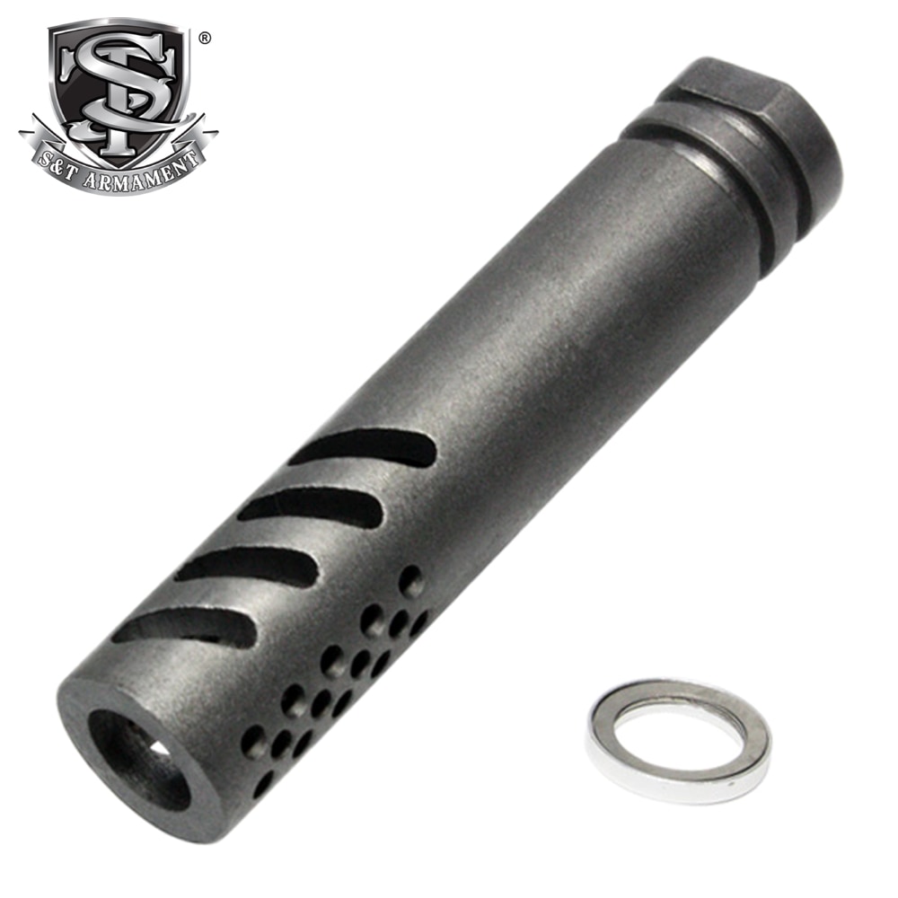 S&T IWIタイプ フラッシュハイダー 4インチ