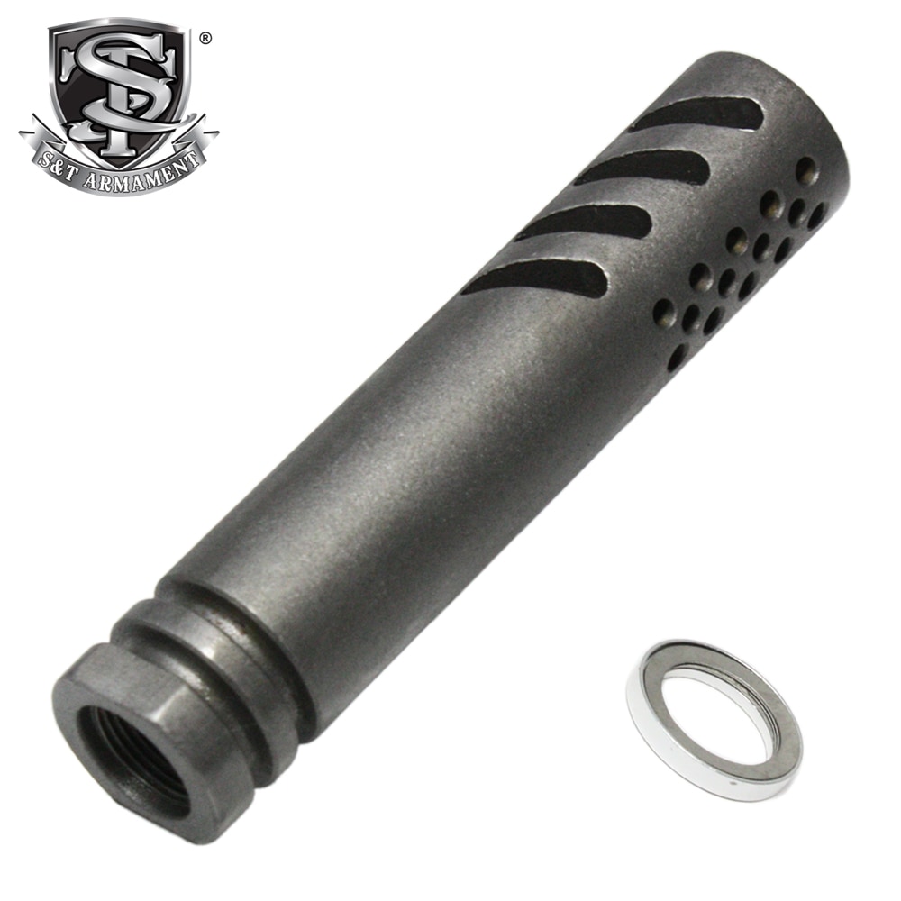 S&T IWIタイプ フラッシュハイダー 4インチ