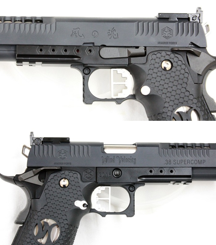 ARMORER WORKS HC5.1 Razor CatタイプBK GBB 【樹脂スライド