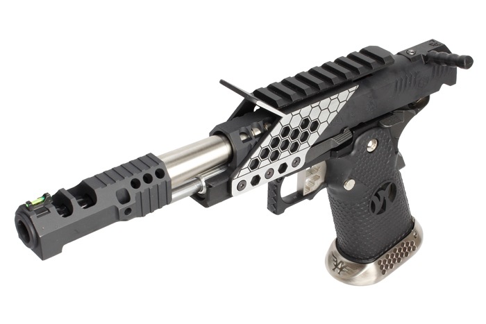 ARMORER WORKS Hi-Capa5.1 Razor Catタイプ ガスブローバック BK JP(マウント付き)