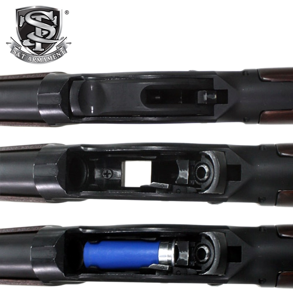 【3月入荷予定 予約商品】S＆T ウィンチェスター Ｍ1887 レバーアクション ガスショットガン リアルウッド