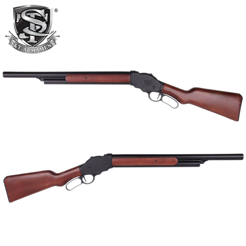【3月入荷予定 予約商品】S＆T ウィンチェスター Ｍ1887 レバーアクション ガスショットガン リアルウッド