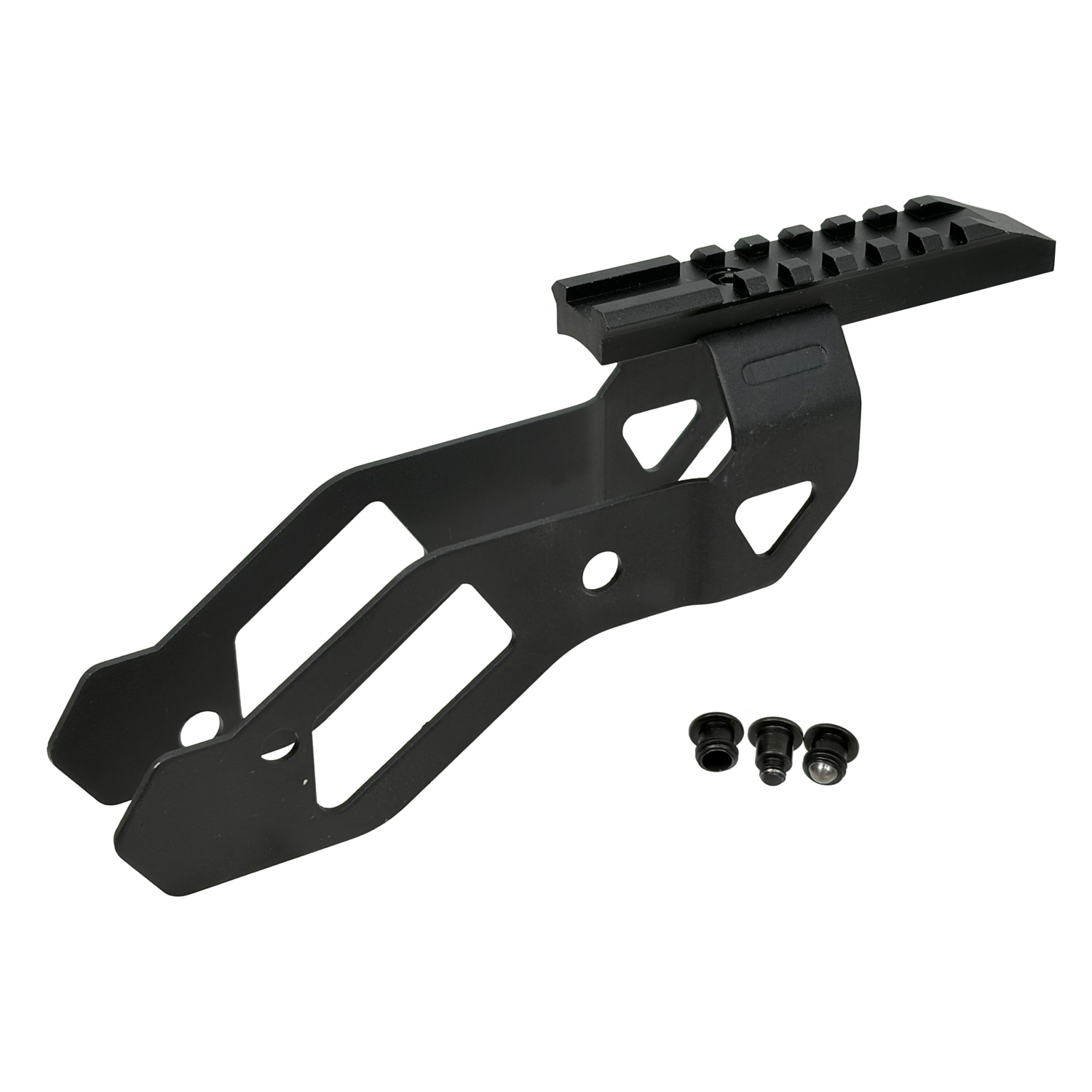 S＆T M1887 ショートトップレール BK