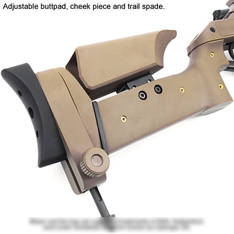 King Arms Blaser R93 LRS1 エアーコッキングライフル DE【高級