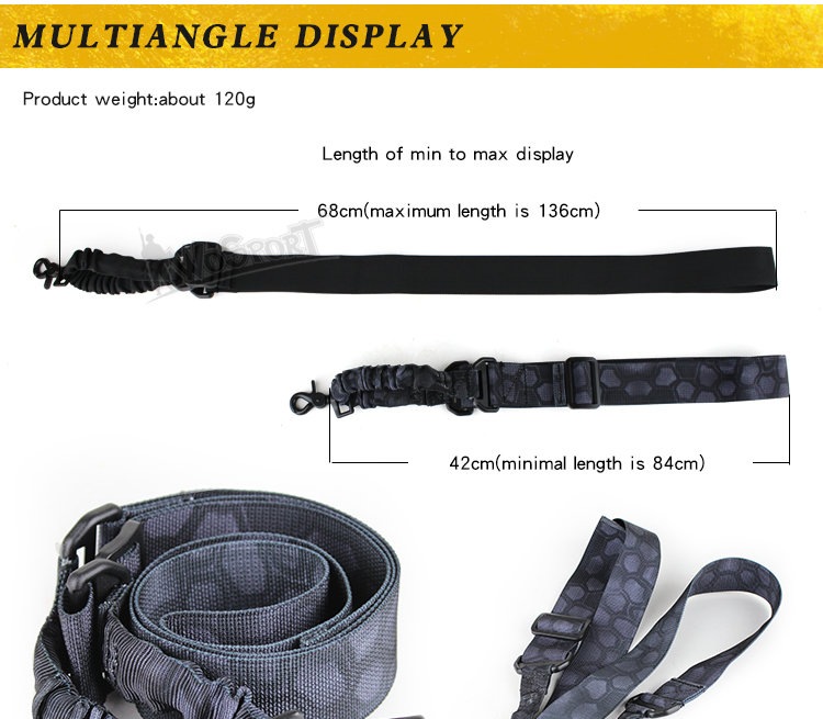 WOSPORT 1ポイント バンジースリング