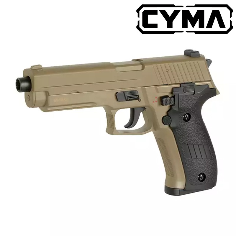 CYMA P226 MOSFET 電動ハンドガン TAN