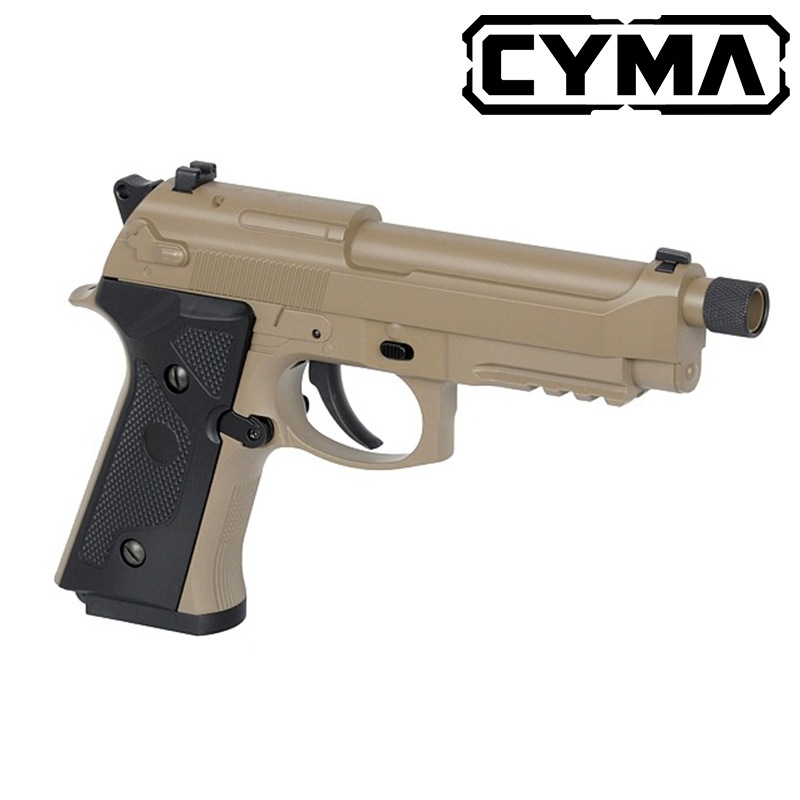 CYMA M9A1 MOSFET 電動ハンドガン TAN