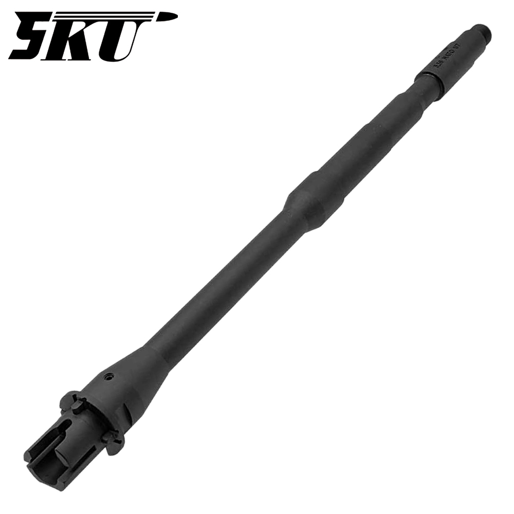 5KU 電動M4用 アルミアウターバレル 10.5インチ/14.5インチ Black