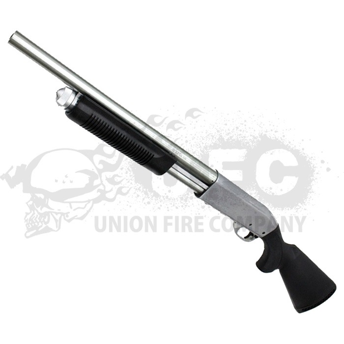 S&T M870 ミディアム エアーショットガン Silver&Black