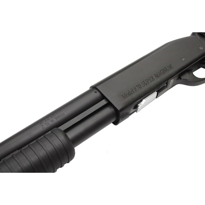 S＆T M870 ショート エアーショットガン Black / M870 Short Spring Power Shotgun