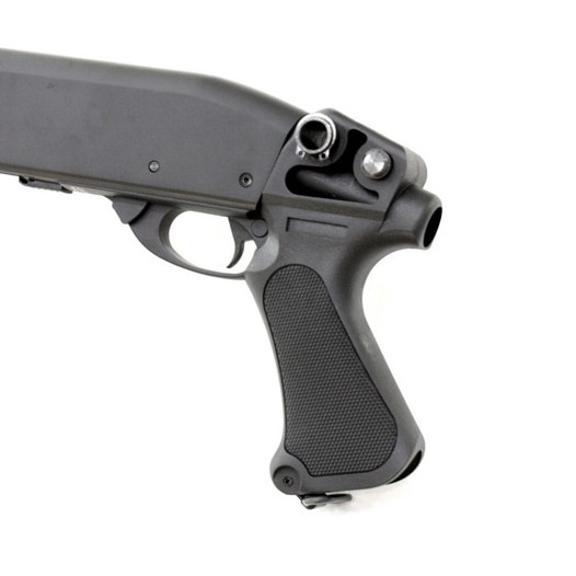 S＆T M870 ショート エアーショットガン Black / M870 Short Spring Power Shotgun