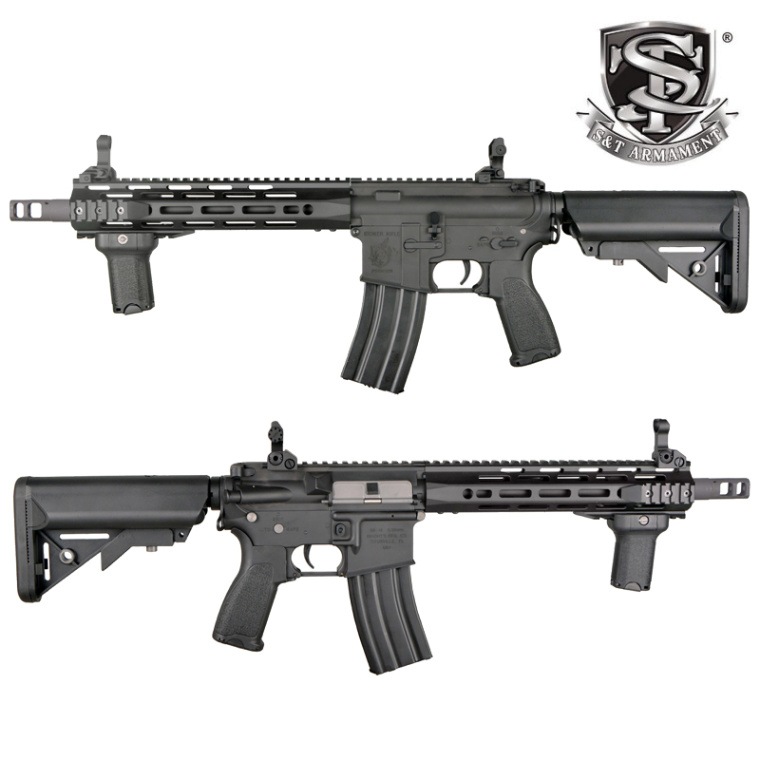 M4 G3電動ガン KAC URX4 M-LOK 9.5\" S&T M4 URX4 M-LOK 9.5インチ チャレンジャーライン G3電動ガン BK(KAC