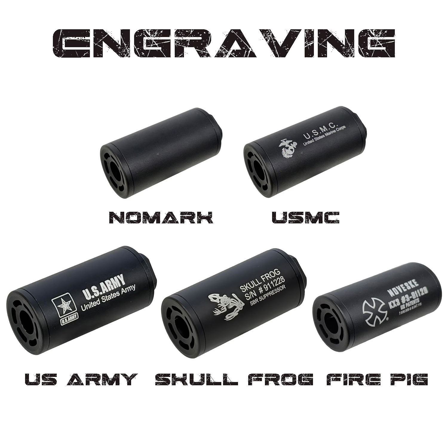 S＆T NOVESKE KX3タイプ Fire Tracer(SKULL FROG)(14mm-)