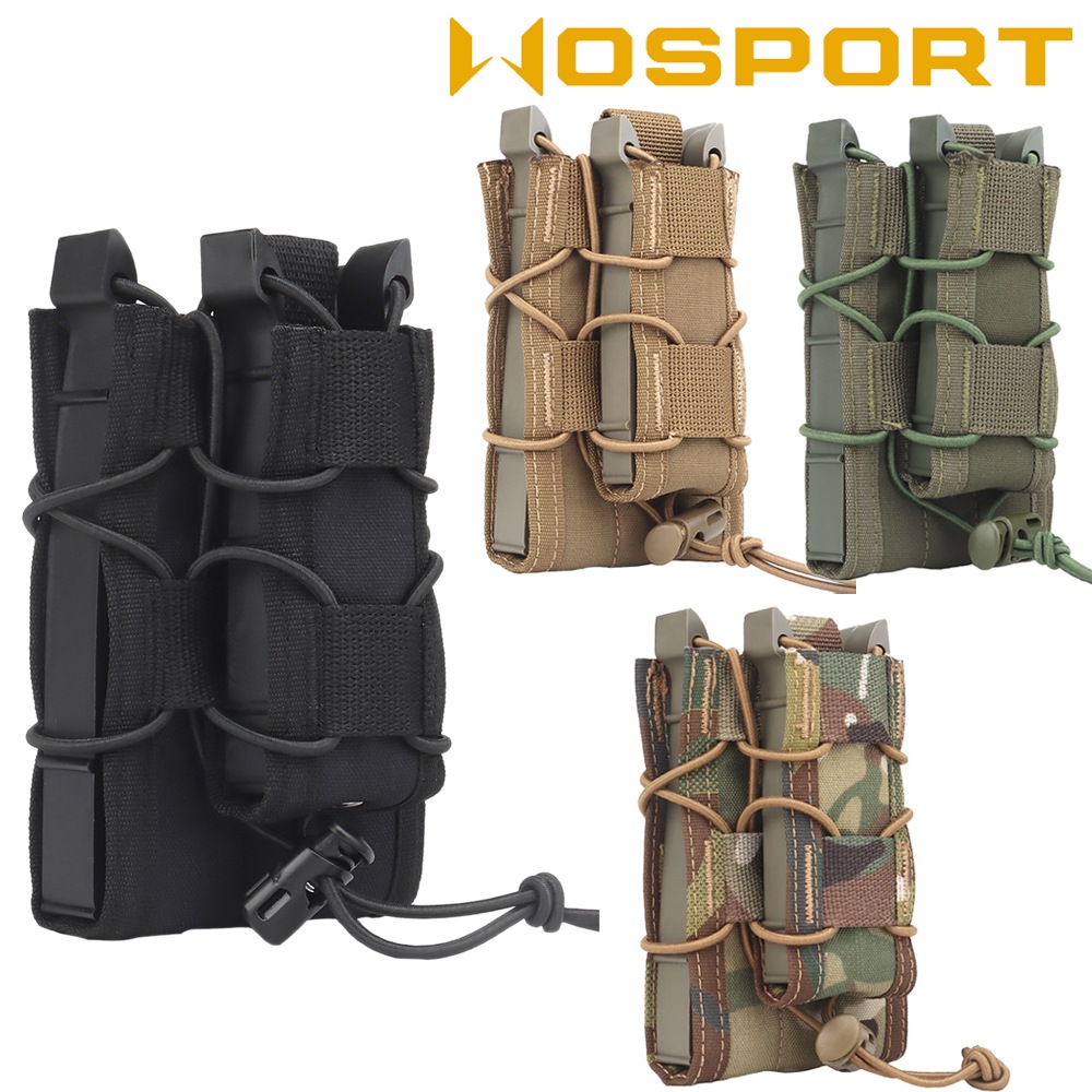 WOSPORT HSGI TACOタイプ 5.56＆9mm TWIN マガジンポーチ