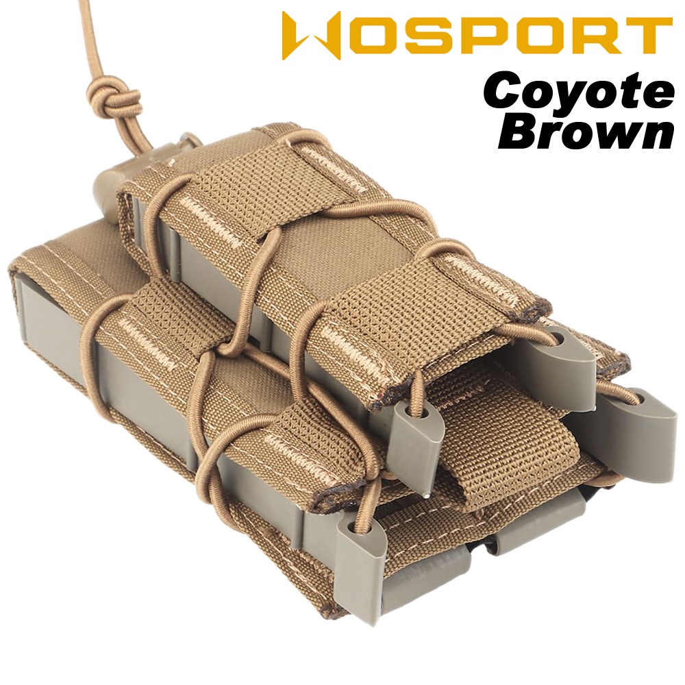 WOSPORT HSGI TACOタイプ 5.56＆9mm TWIN マガジンポーチ