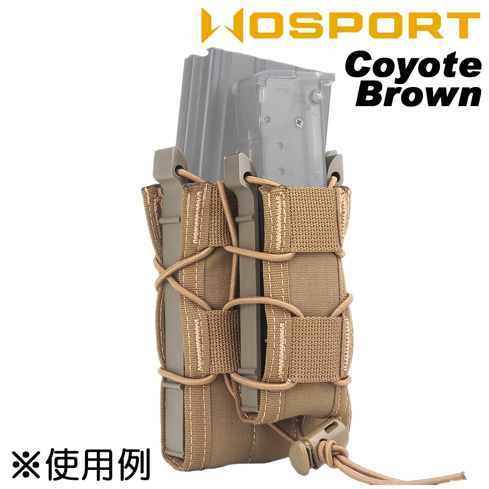 WOSPORT HSGI TACOタイプ 5.56＆9mm TWIN マガジンポーチ