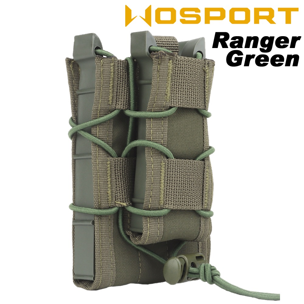 WOSPORT HSGI TACOタイプ 5.56＆9mm TWIN マガジンポーチ