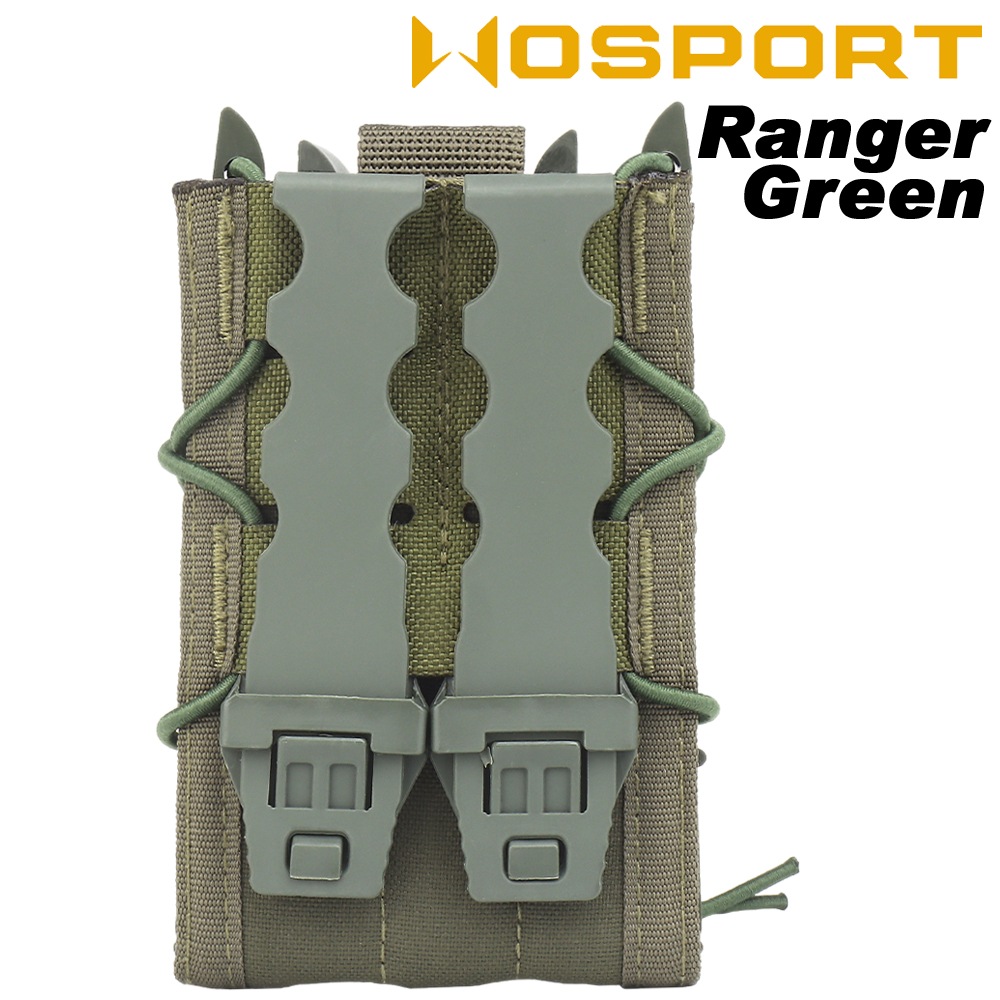 WOSPORT HSGI TACOタイプ 5.56＆9mm TWIN マガジンポーチ