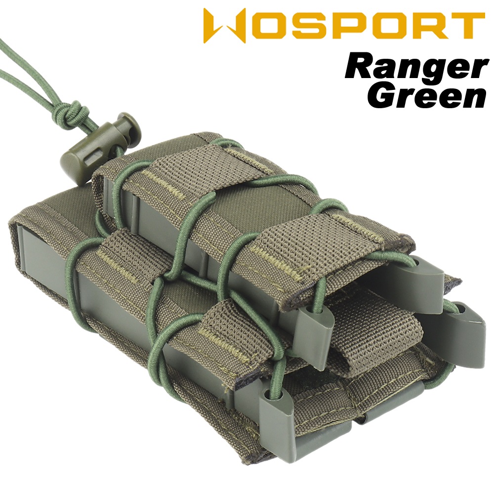 WOSPORT HSGI TACOタイプ 5.56＆9mm TWIN マガジンポーチ
