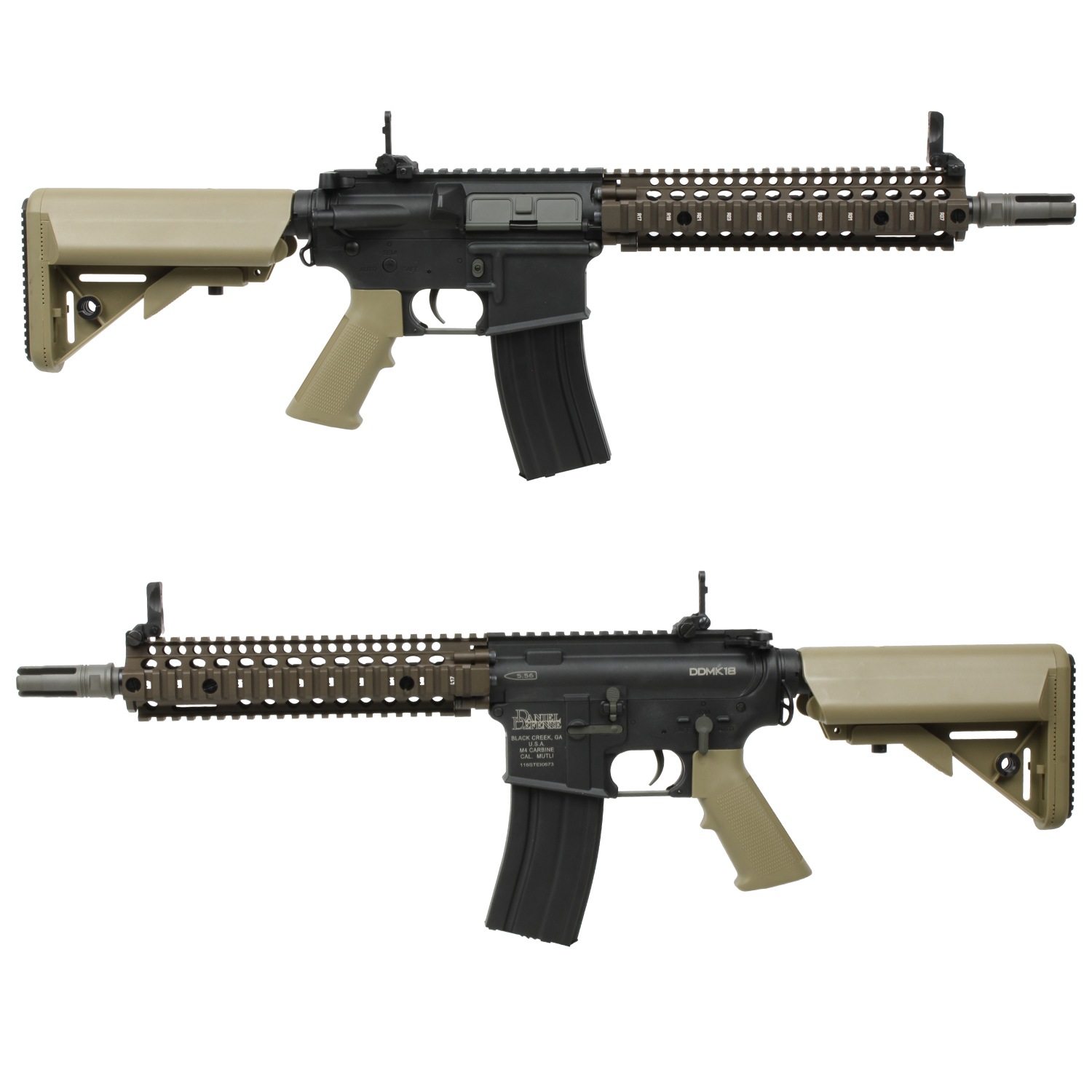 S＆T MK18 Mod.1 チャレンジャーライン G3電動ガン DE（DD刻印） | S&T 