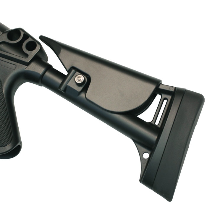CYMA M870 ショート リトラクタブルストック フルメタルショットガン Black