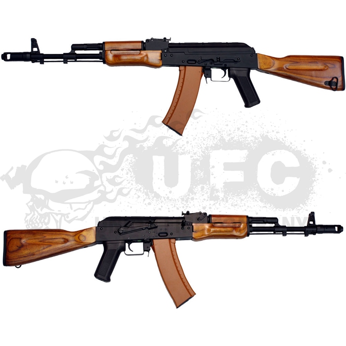 CYMA AKM リアルウッド 電動ガン