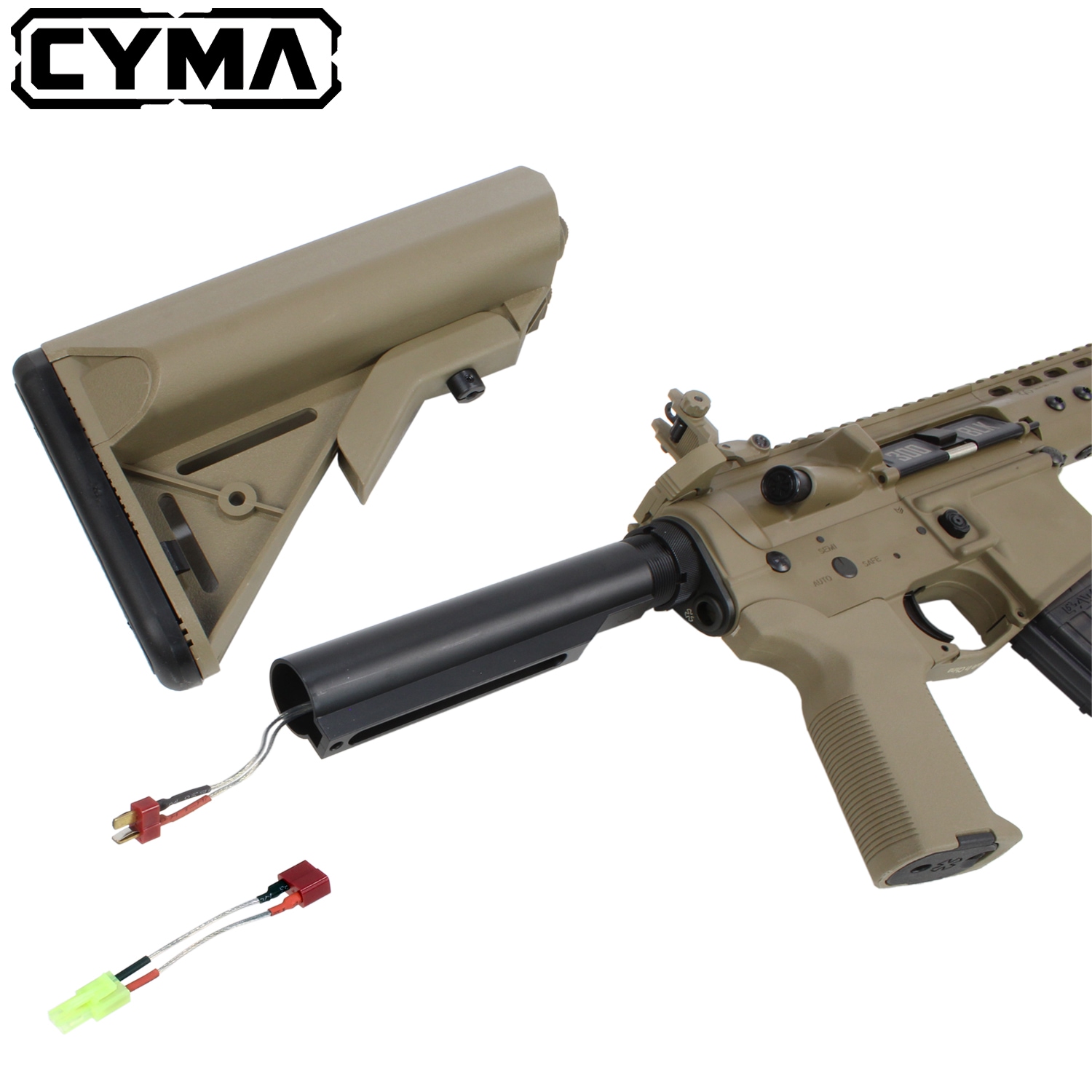 CYMA/EMG Noveske N4 Gen.3 フルメタル ETU電動ガン TAN(E-Shooter)