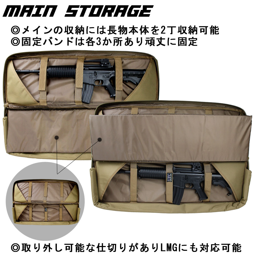 S＆T CONDORタイプ モールハイキャパシティー GUNバッグ A | S&T