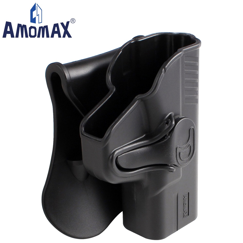 AMOMAX M＆P コンパクト用 パドルホルスター右 Black
