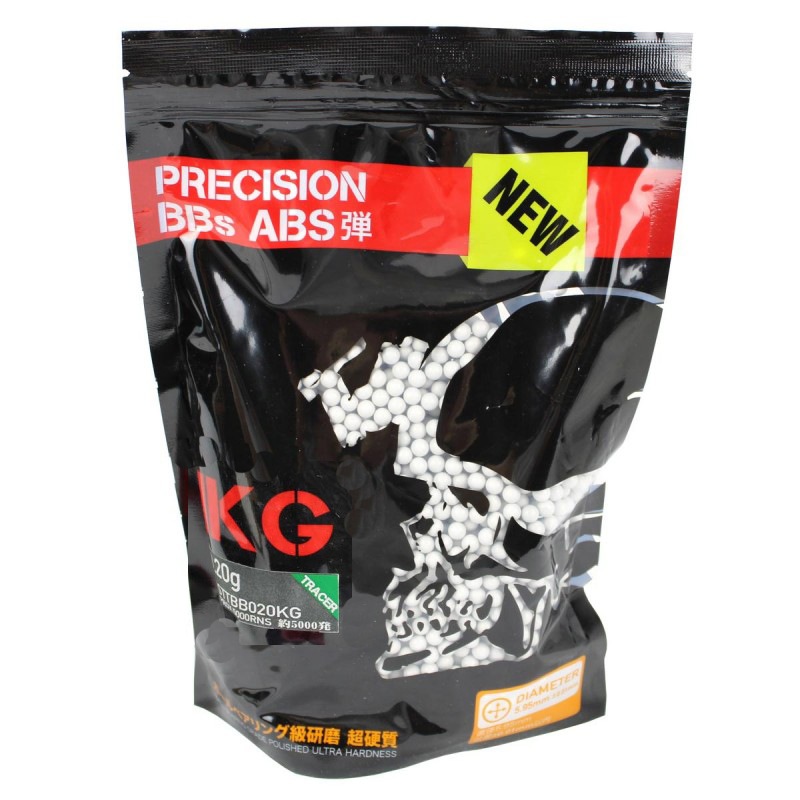 S＆T NEW PRECISION BBs トレーサー弾 0.20～0.25gg 約4000～5000発