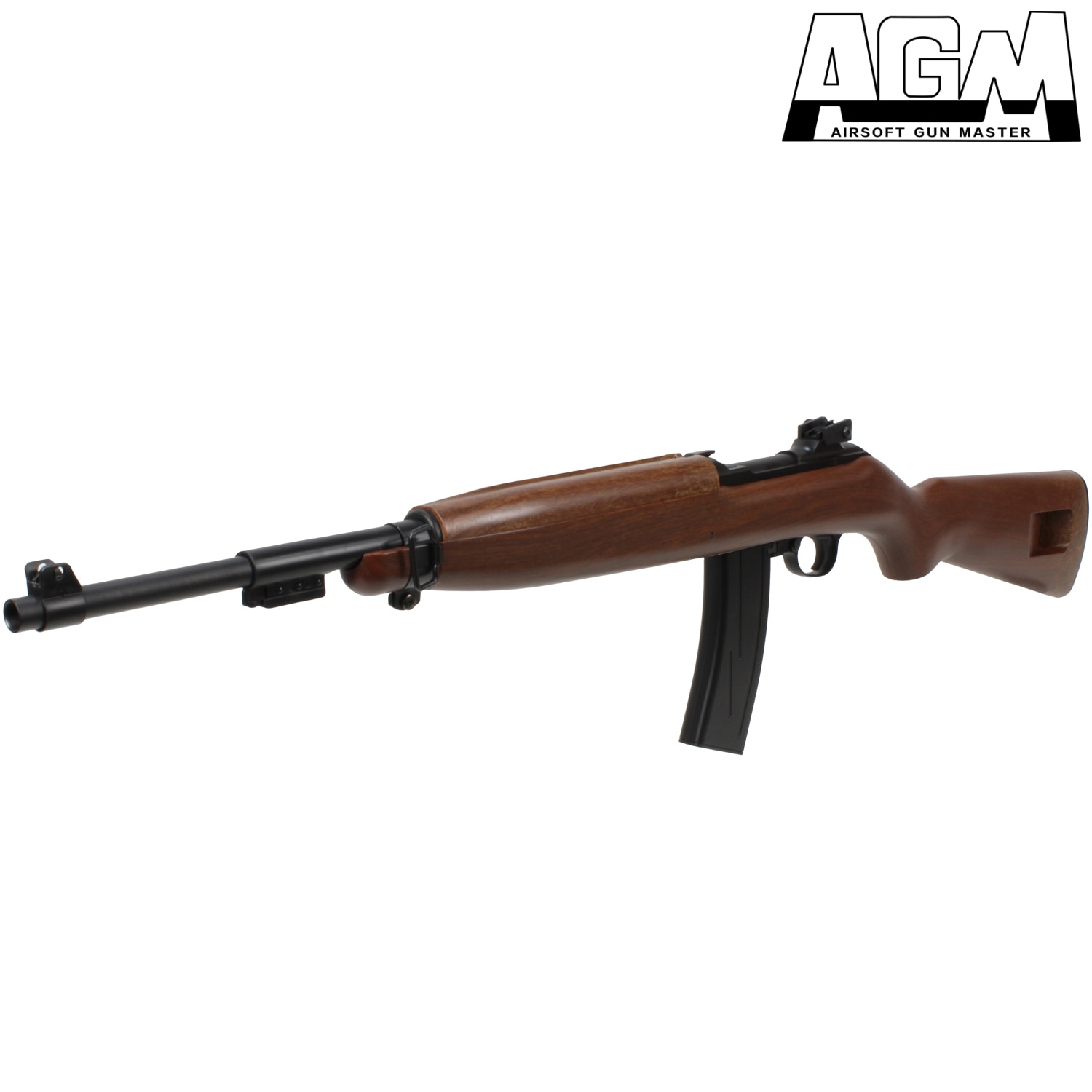AGM M1カービン エアコッキングガン フェイクウッド / M1 Carbine
