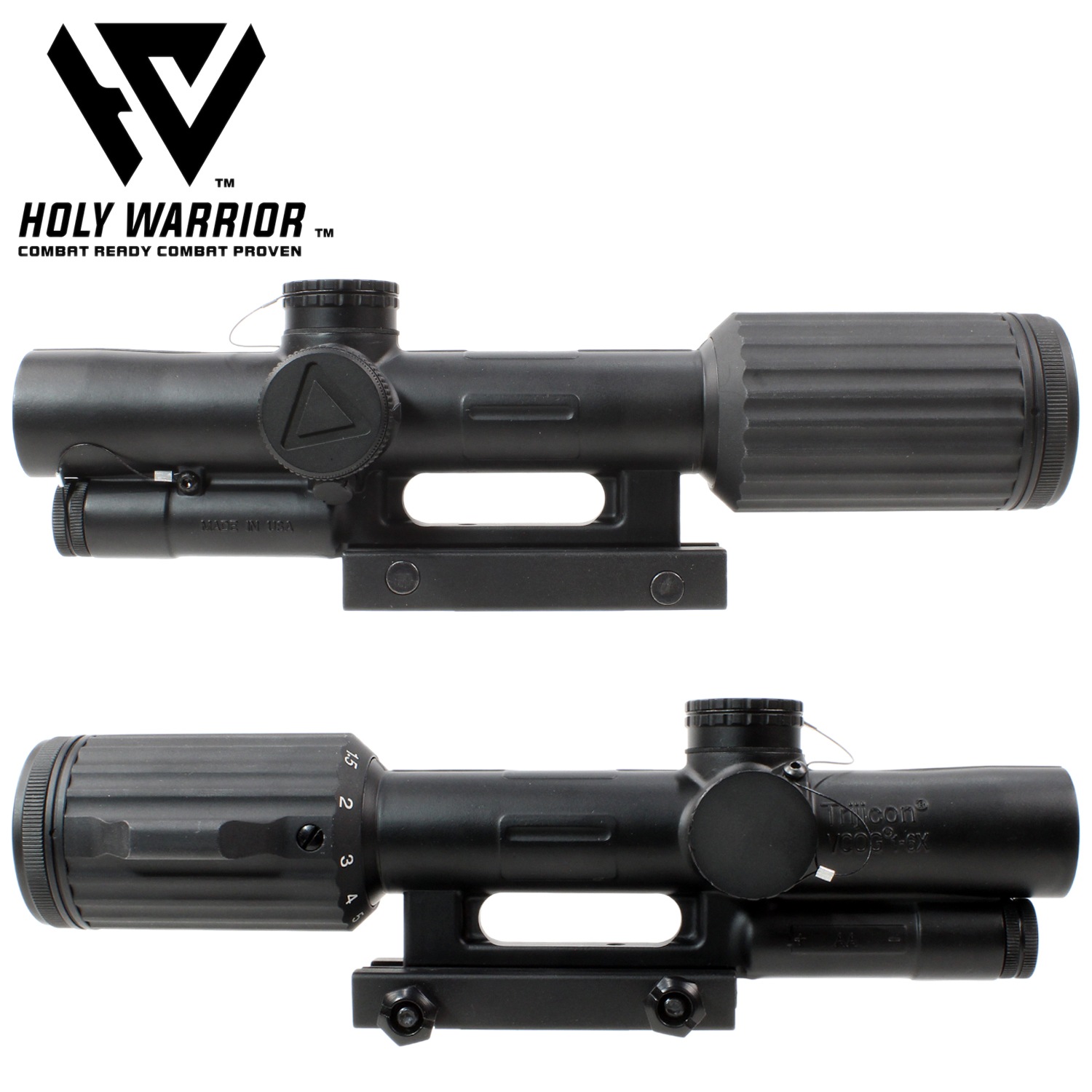 Holy Warrior VCOGタイプ 1-6x24スコープ Black | Holy Warrior
