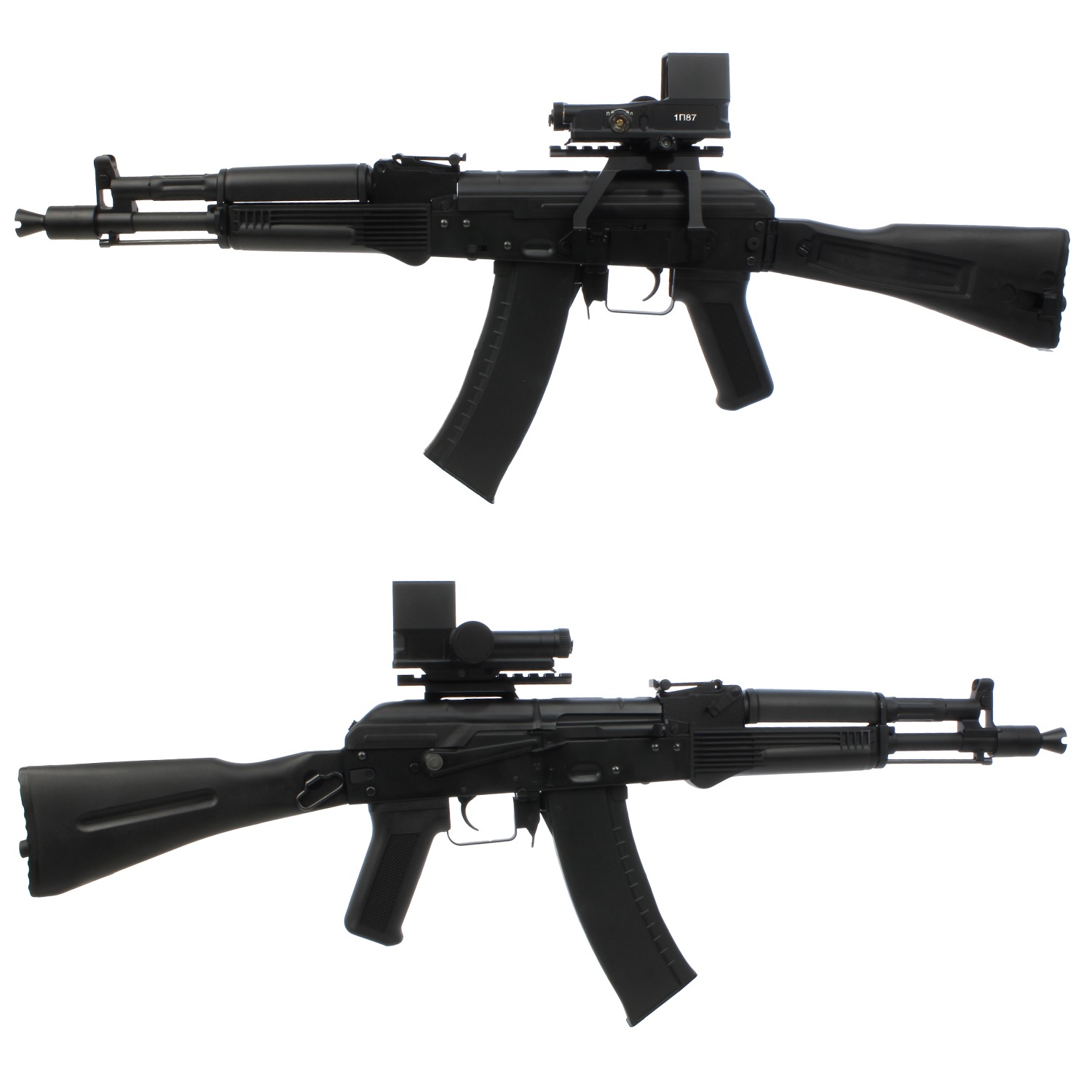 S＆T  AKシリーズ用 サイドマウントレール BK