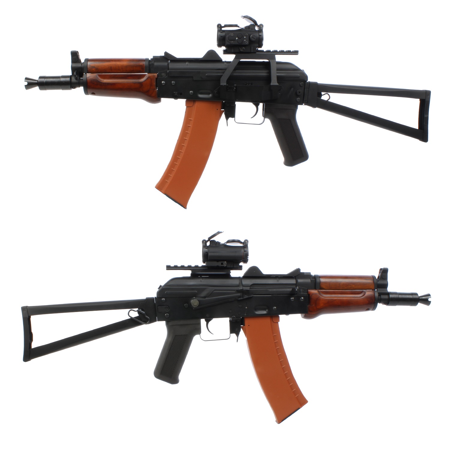 S＆T  AKシリーズ用 サイドマウントレール BK