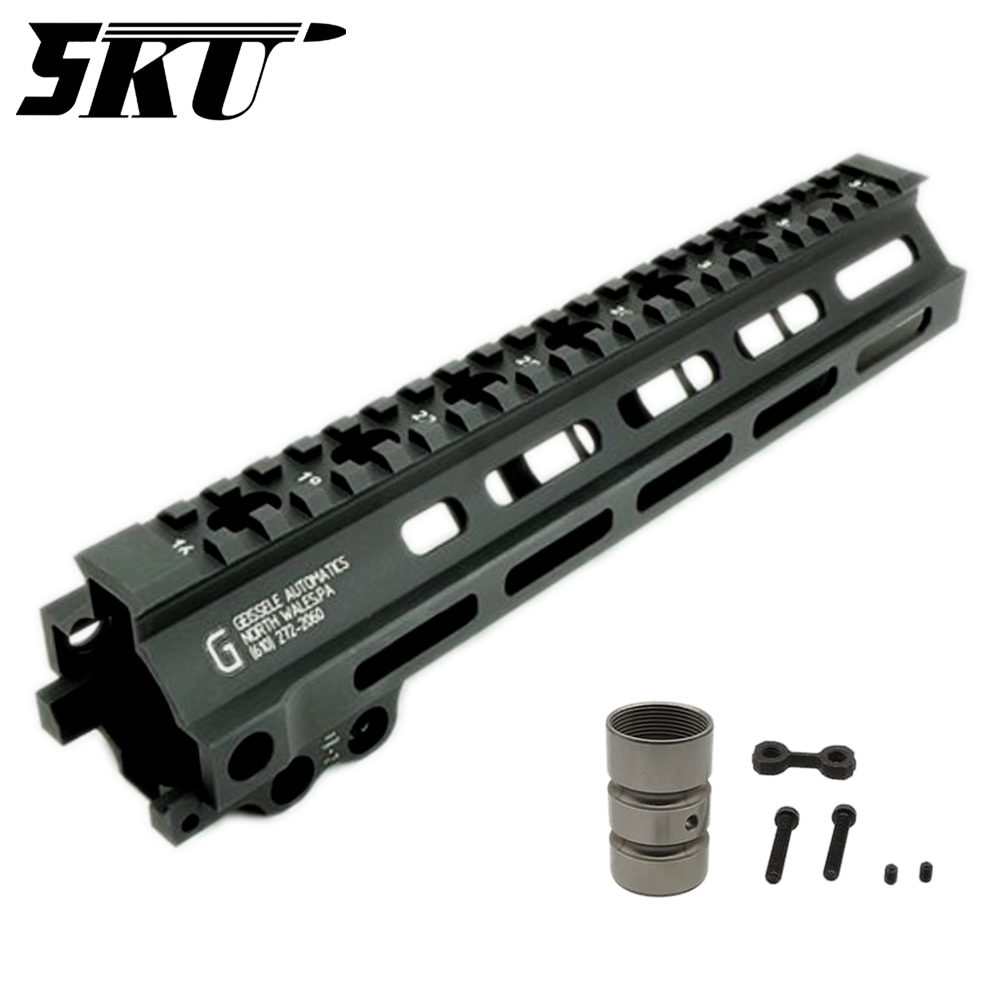 5KU GEISSELE SMR MK8タイプ 9.5インチ M-LOK ハンドガード 電動&WA M4用