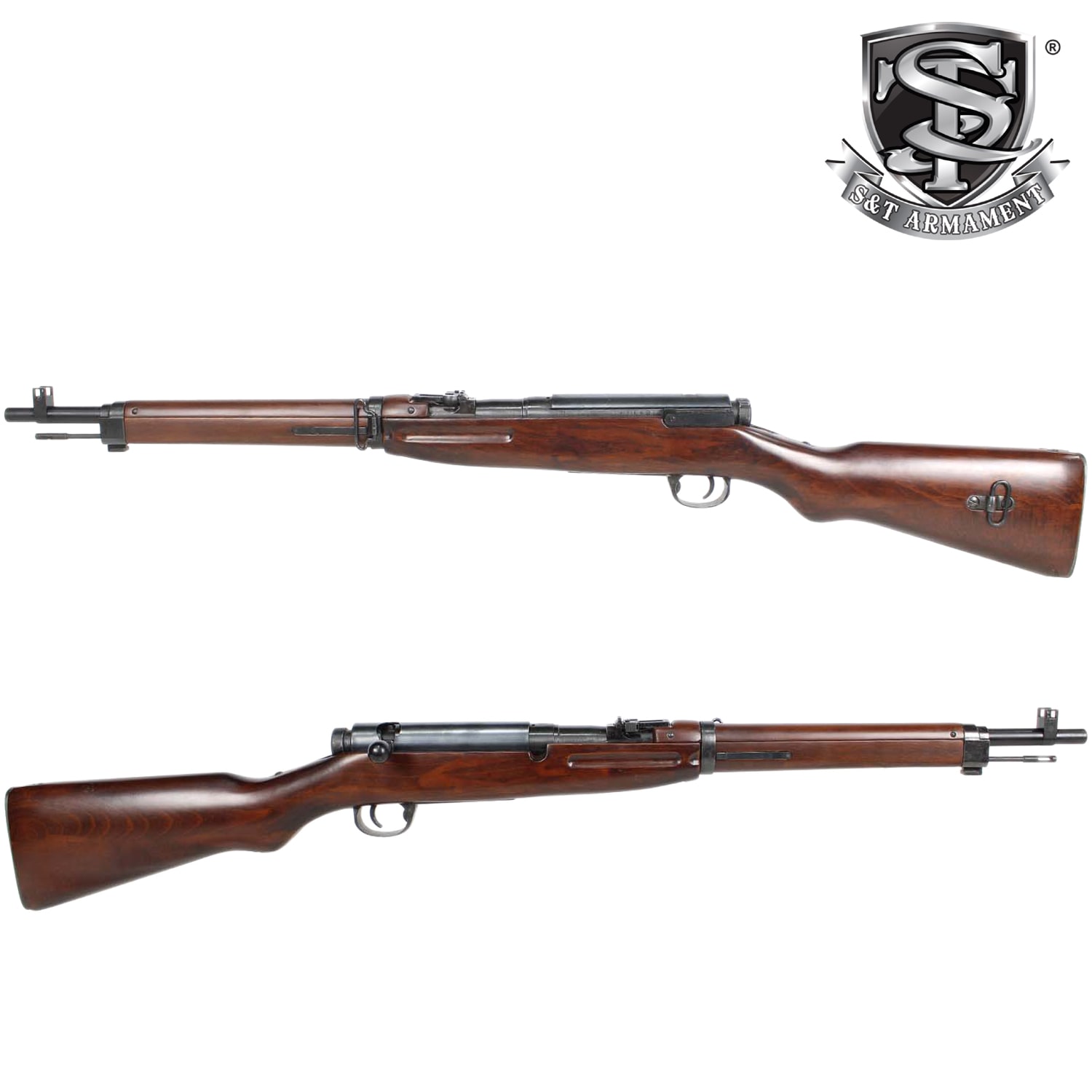 S&T 三八式騎兵銃 エアーコッキングライフル / Type 38 Carbine Spring Rifle RealWood