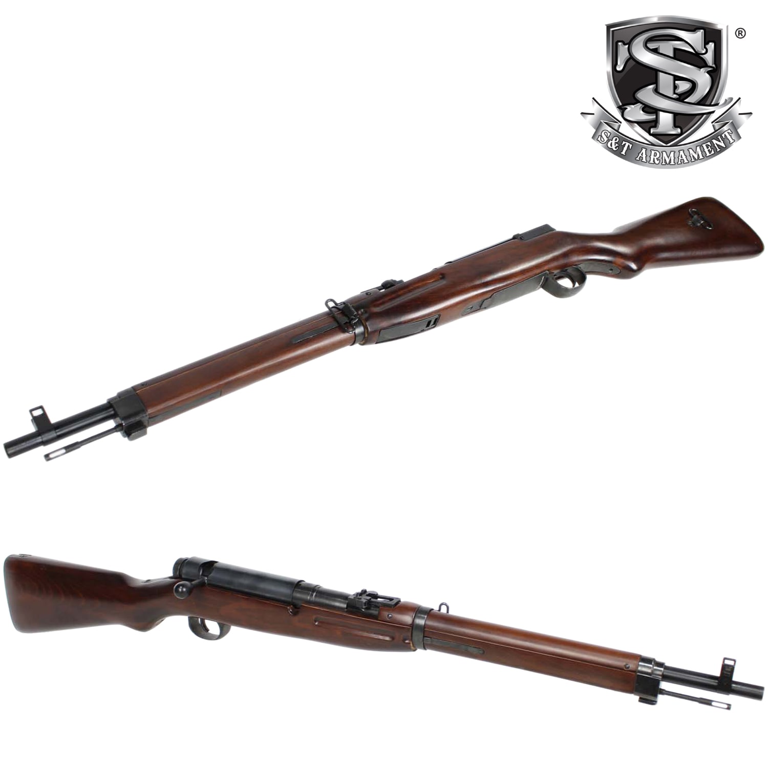 S&T 三八式騎兵銃 エアーコッキングライフル / Type 38 Carbine Spring Rifle RealWood