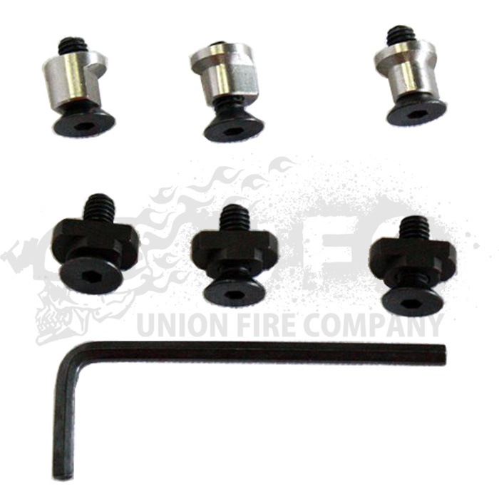 KEYMOD & M-LOK対応 20mmレール RED 11Slot