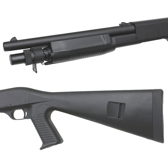 CYMA べネリM3 ショート 固定ストック フルメタルショットガン Black