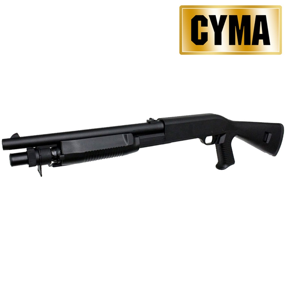 CYMA べネリM3 ショート 固定ストック フルメタルショットガン Black