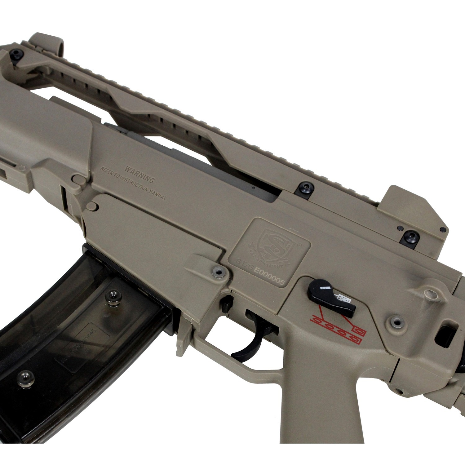 S&T G36KV トップレイル 電動ブローバック