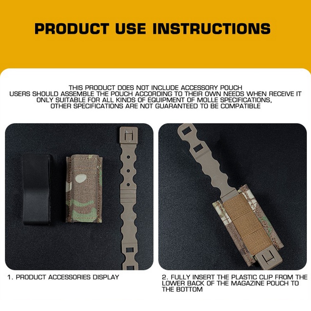 WOSPORT ESSTACタイプ 45ACP マガジンポーチ シングル