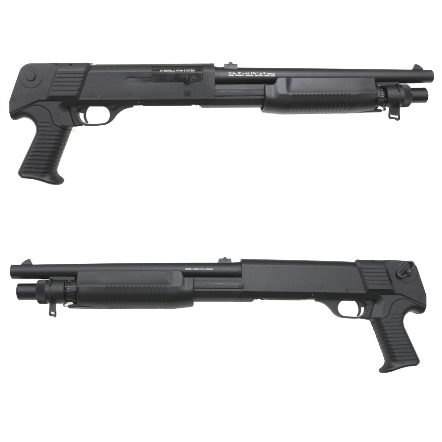 CYMA べネリM3 ショート ピストルグリップ スポーツラインショットガン Black