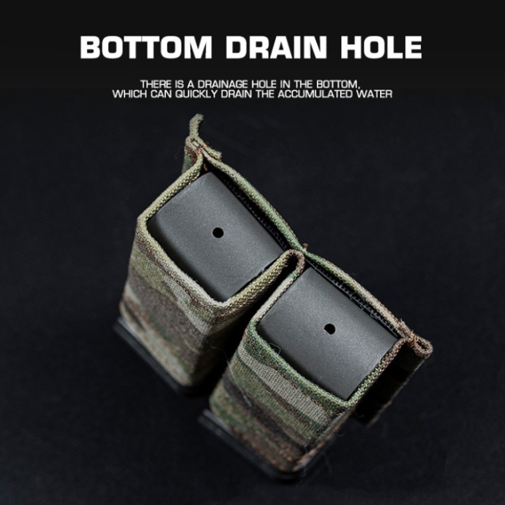 WOSPORT ESSTACタイプ 9mm マガジンポーチ ダブル