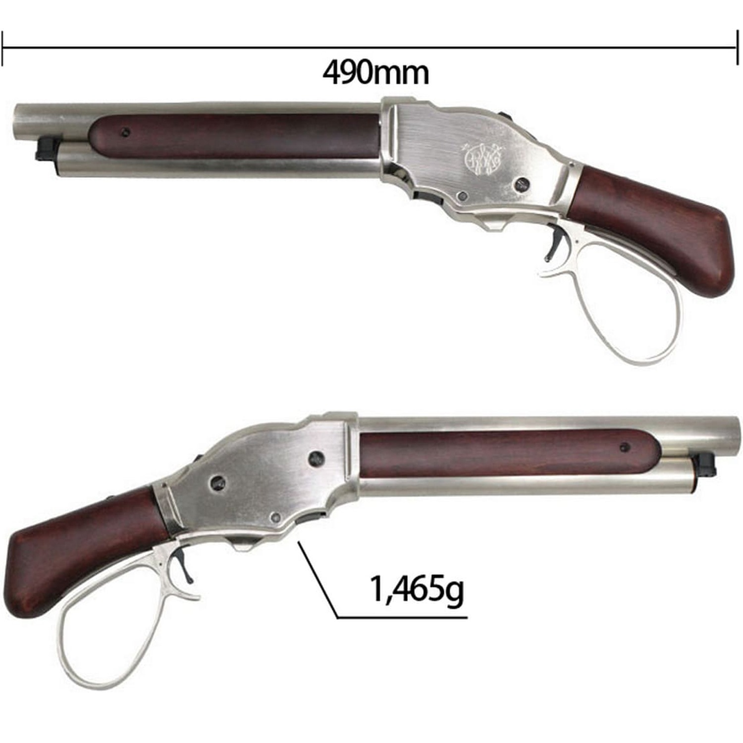 S＆T ウィンチェスター Ｍ1887 ワイルドカード ガスショットガン リアルウッドSilver ワイドレバー