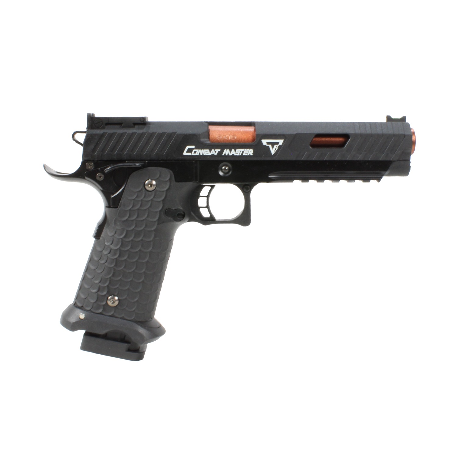 COMBAT MASTERタイプ カート式 スポンジハンドガン BK
