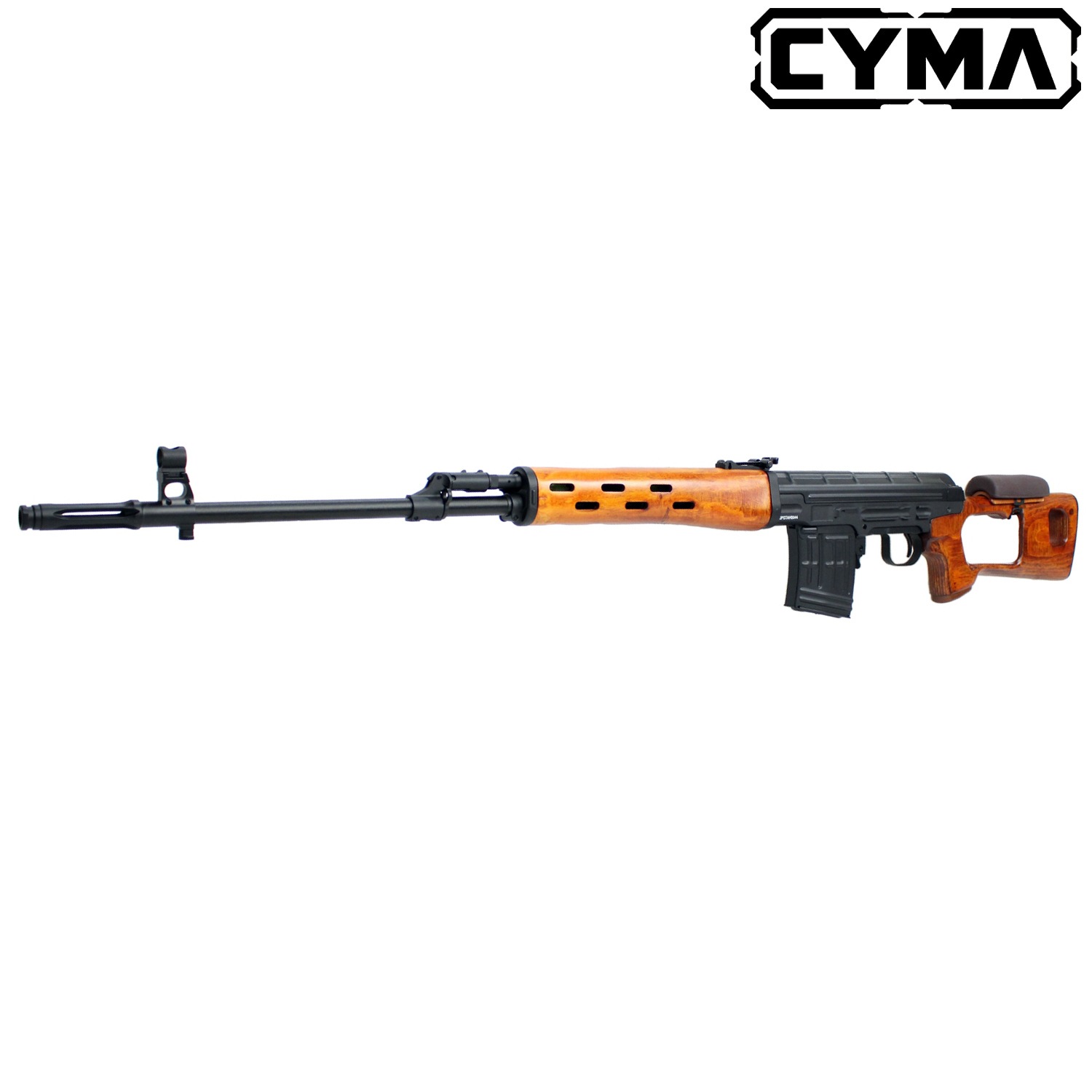 CYMA ドラグノフ SVD フルメタル電動ガン リアルウッド