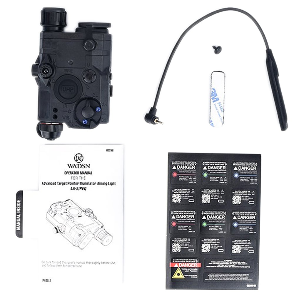 WADSN AN/PEQ-15 LA-5C UHPタイプ ストロボフラッシュライト